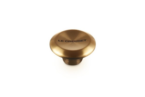 Le Creuset Zubehör 94035570000002 Deckelknopf Signature - Gold 5,7cm