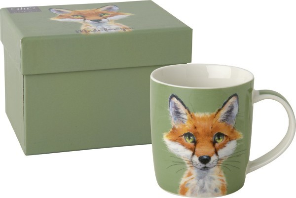 Ihr Fox Rocco Green POM1118320 Porzellanbecher 0,3l