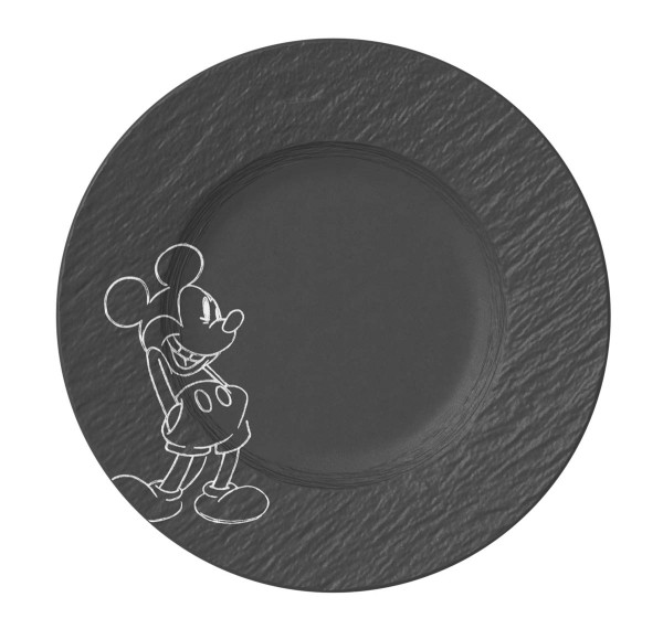 Villeroy &amp; Boch Manufacture Rock - Mickey Mouse 1047192640 Frühstücks-/Dessertteller 21cm