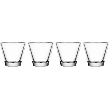 Iittala Kartio 1015388 Glas 0,21l - klar 4stk
