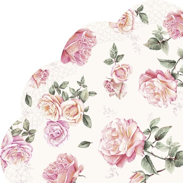 IHR Beth Cream R1099660 Rondo-Servietten Ø 34 cm