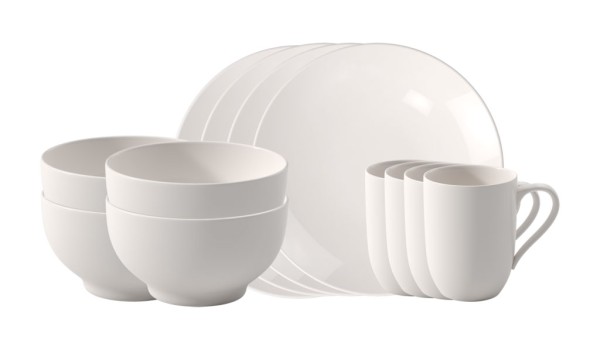 Villeroy & Boch For me 10-4153-9028 Frühstücks-Set 12-tlg. Coup