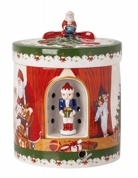 Weihnachtswelt von Villeroy &amp; Boch Christmas Toys Paket rund Santa bringt Geschenke (6692) 16 x 16