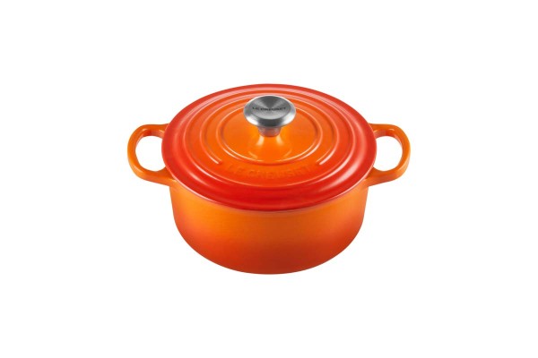 Le Creuset Kochgeschirr 21177180902430 Bräter Rund Signature 18cm - Ofenrot