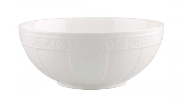 Villeroy &amp; Boch White Pearl 1043893170 Schüssel rund 24cm, 2740 ml