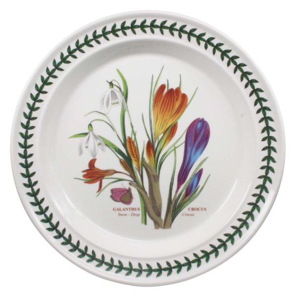Portmeirion Botanic Garden Snow Drop Crocus BG05052 Speiseteller 26,7 cm