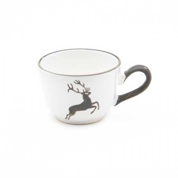 Gmundner Grauer Hirsch 0319TKGL10 Kaffeetasse Cup (0,19L)