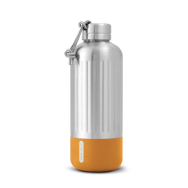 Black+Blum BAM-EIWB-L003 Explorer Isolierflasche 850ml - Edelstahl / Orange