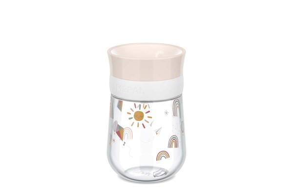 Mepal Mio - Sunshine &amp; Rainbow 108018565245 360° Trinklernbecher 300ml
