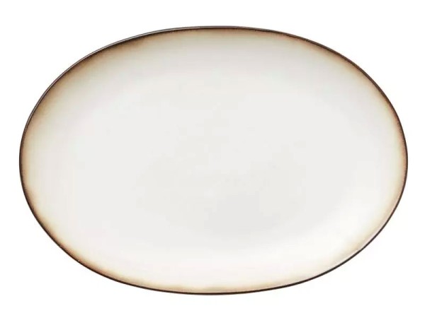Bitz Platte (821297) grau/creme B: 34 cm, L: 45 cm
