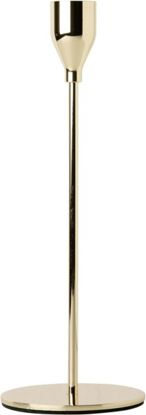 Ihr METAL CANDLE HOLDER gold KST 14809 Kerzenständer Metall 23 cm