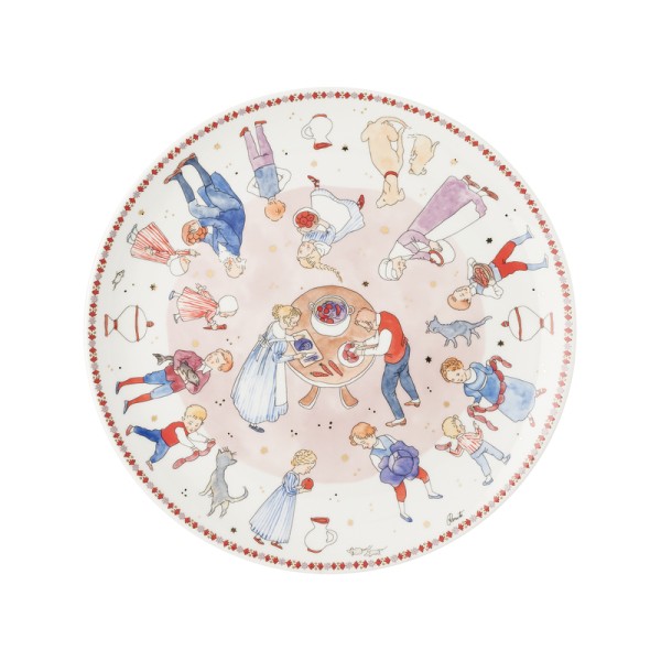 Hutschenreuther Sammelkollektion 2026 Winterschmaus Plätzchenteller 28 cm