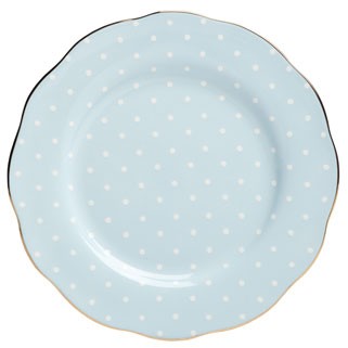 Royal Albert Polka blue Frühstücksteller Vintage (25811) 20 cm