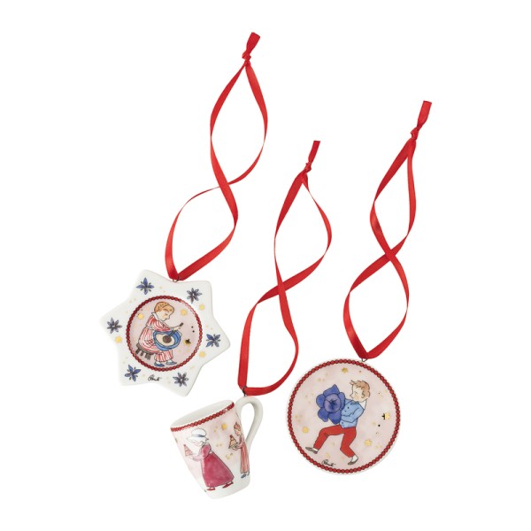 Hutschenreuther Sammelkollektion 2026 Winterschmaus Mini-Set 3-tlg. Becher
