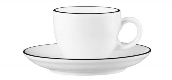 Seltmann Modern Life Black Line Espressotasse 1132 0,09 l m. Untertasse