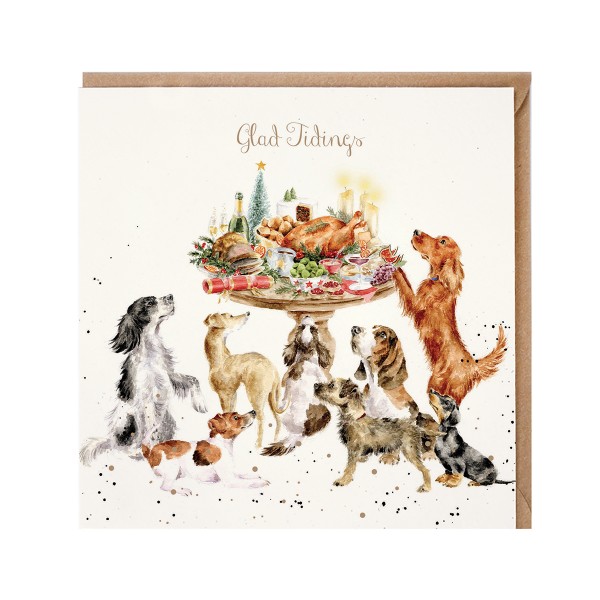 Wrendale Karten JX106 A Festive Feast