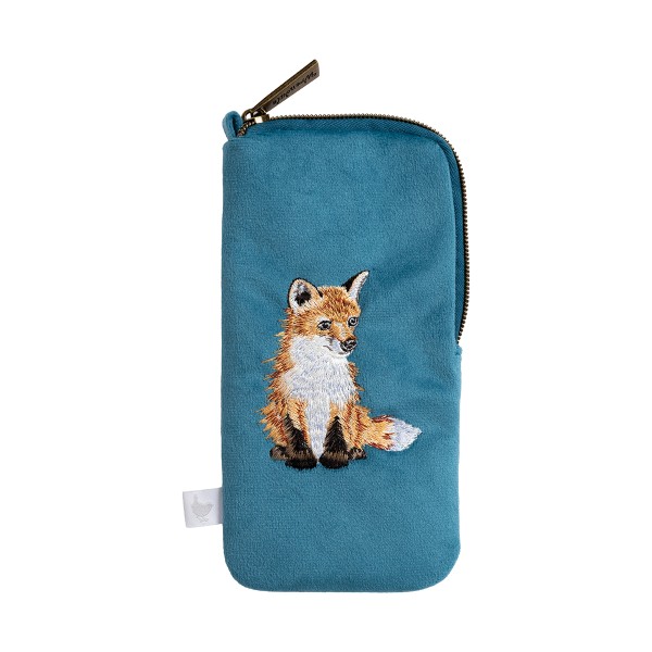 Wrendale Glasses Cases CMG004 Bestickter Brillenbeutel "Daydreamer" - Fuchs