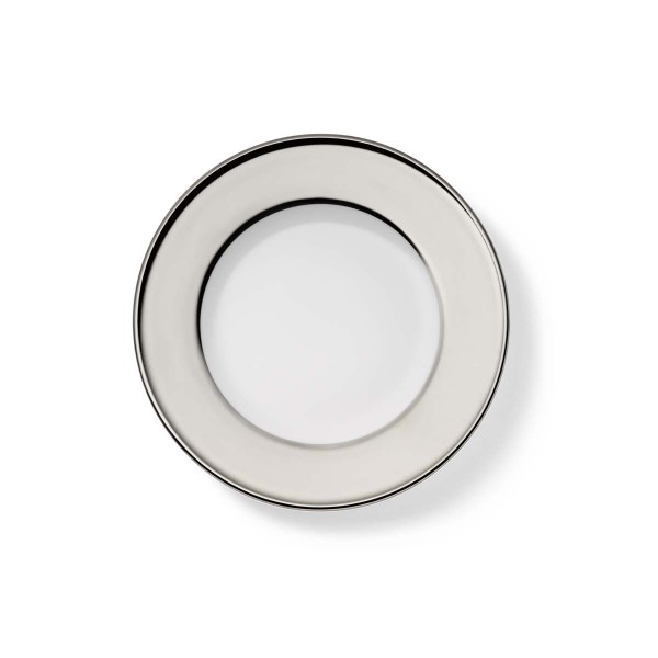 Dibbern Solid Color 2002100071 Platin Teller flach 21 cm Fahne