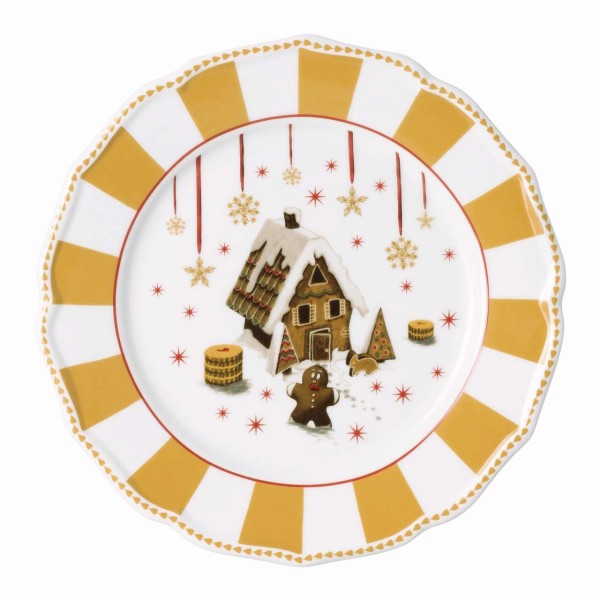 Hutschenreuther Christmas Love Beige Teller 22cm