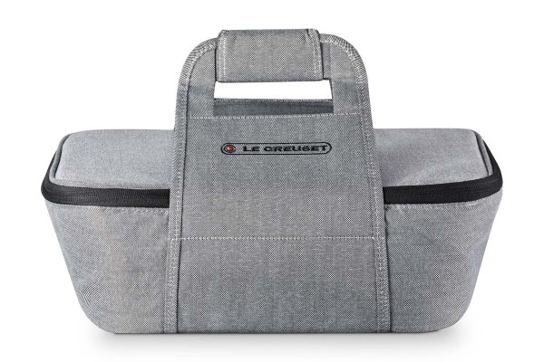 Le Creuset Textilien 45601401420000 Tragetasche rechteckig für Kochgeschirr 40cm