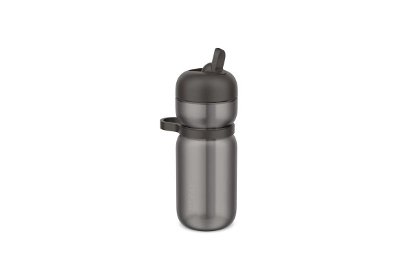 Mepal Active - Flip 103003041800 Trinkflasche 600ml - Graphite Black