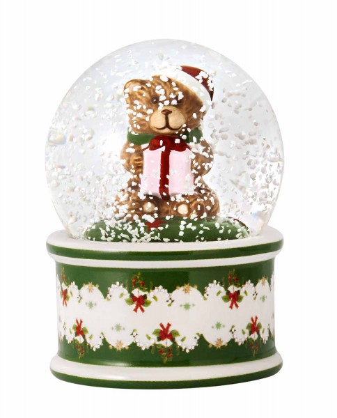 Weihnachtswelt von Villeroy &amp; Boch Christmas Toys Schneekugel klein Bär (6695) 6,5 x 6,5 x 9 cm