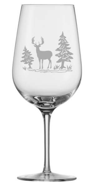 Eisch Jagd Bordeauxglas (0) Hirsch 23cm 655ml