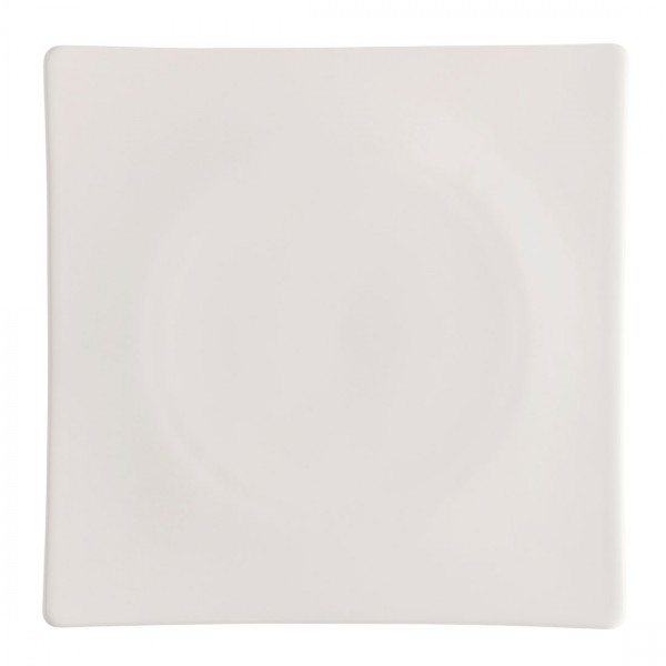 Rosenthal Jade Weiss Teller quadratisch 27 flach (Auslauf zum 31.12.24)
