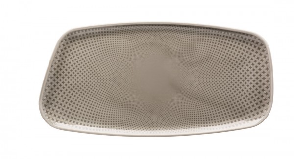 Rosenthal Junto Pearl Grey Platte 30x15 cm