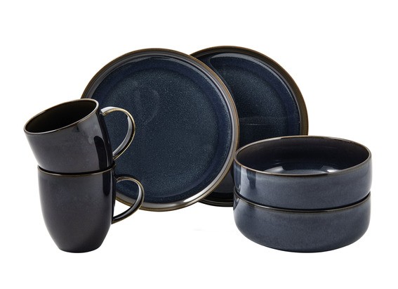 Villeroy &amp; Boch Crafted 1951689071 Crafted Denim Fruehstuecks Set 6tlg.