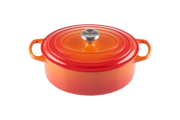 Le Creuset Kochgeschirr 21178290902430 Bräter Oval Signature 29cm - Ofenrot