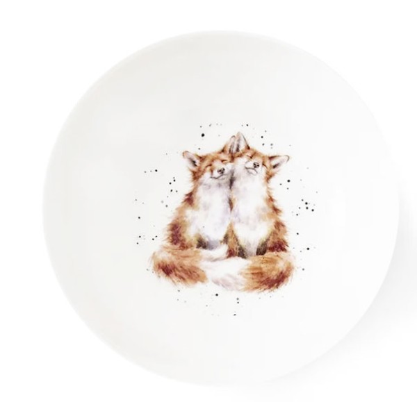 Royal Worcester Wrendale Designs WNMW5658 - XS Coupe Teller 20 cm Fuchs