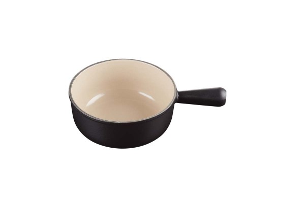 Le Creuset Spezialprodukte 20007200002460 Caquelon 20cm - Schwarz