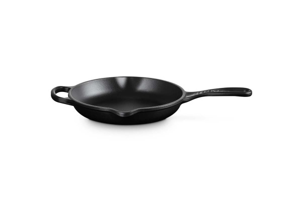 Le Creuset Gusseisen - Signature 20182200000422 Brat- und Servierpfanne rund 20cm - Schwarz Matt