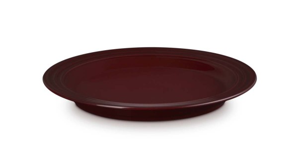 Le Creuset Steinzeug 70203229497099 Frühstücksteller 22cm - Garnet