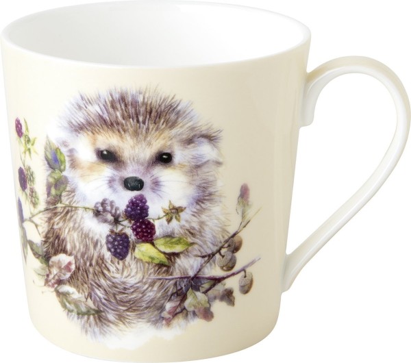 Ihr FOREST HEDGEHOG cream BOJ1082160 Bone China Becher 350 ml