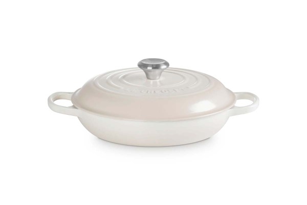 Le Creuset Gusseisen - Signature 21180287164430 Gourmet-Profitopf 28cm 2,8L - Meringue