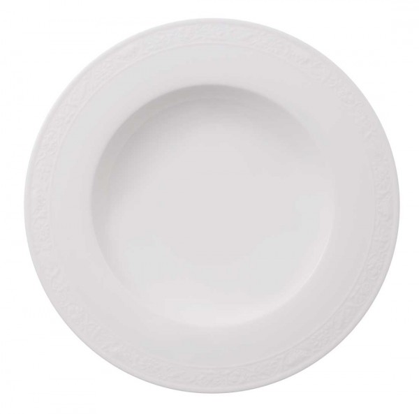 Villeroy &amp; Boch White Pearl 1043892700 Suppenteller 24 cm