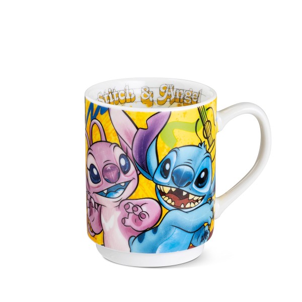 Gilde Disney - Stitch 81633 Stapeltassen 0,35l "Stitch &amp; Angel"