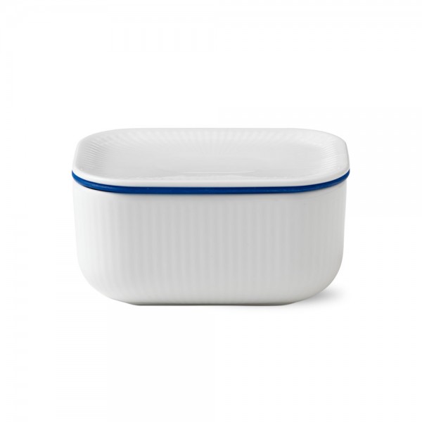 Royal Copenhagen White Fluted Butterdose 6,8cm