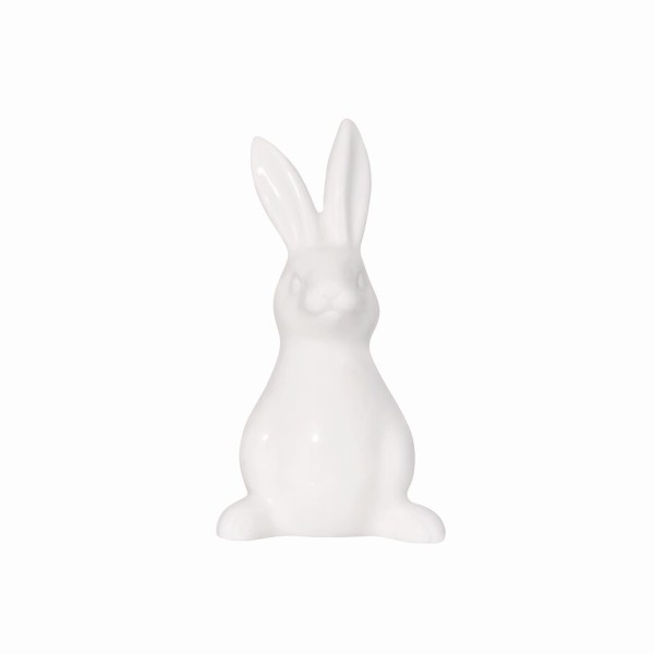 Hutschenreuther Frühlingsgrüße Weiß Figur Hase 9 cm