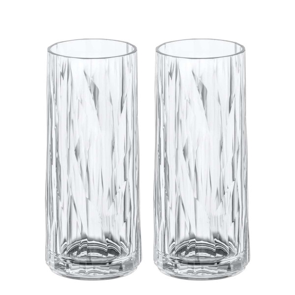 Koziol CLUB SUPERGLAS NO. 3 4403535 2x Iced Tee-Glas S