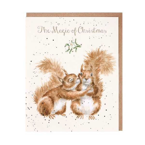 Wrendale Karten JX081 The Magic of Christmas