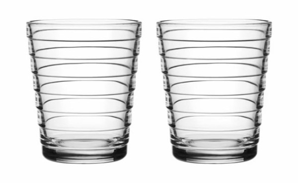 Iittala Aino Aalto 1008545 Glas 22cl - klar 2stk