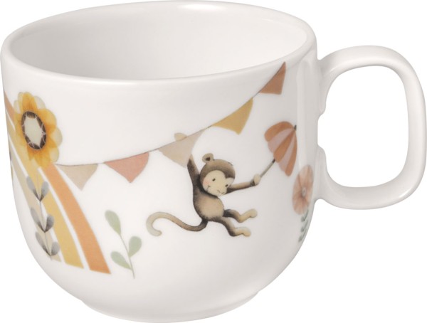 Villeroy &amp; Boch Roar like a Lion 14-8673-4889 Kinderbecher mit Henkel, klein 11 x 8,5 x 7 cm, 170 m