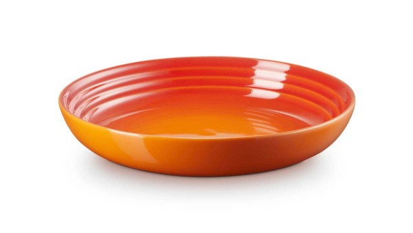 Le Creuset Steinzeug 70102220907080 Suppenteller 22cm 0,9L - Ofenrot