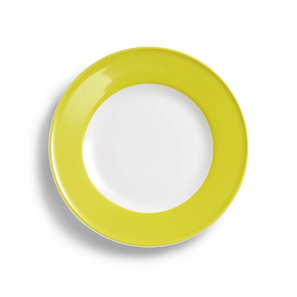 Dibbern Solid Color 2002600038 Limone Teller flach 26 cm Fahne