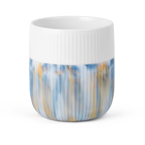 Royal Copenhagen Fluted Contrast 1073109 Mug 33cl Marble Ocean Mist