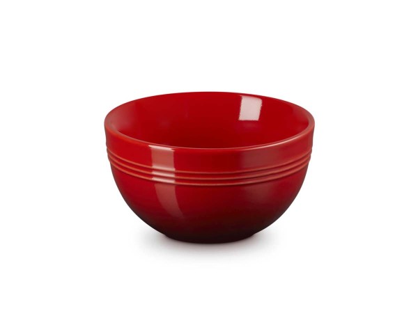 Le Creuset Steinzeug 70166350600099 Snackschälchen Coupe 12cm 0,35L - Kirschrot