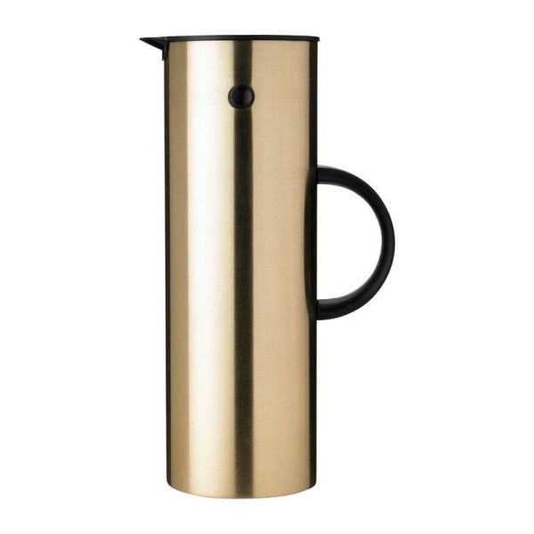 Stelton EM77 900-8 Isolierkanne 1 l - brushed brass